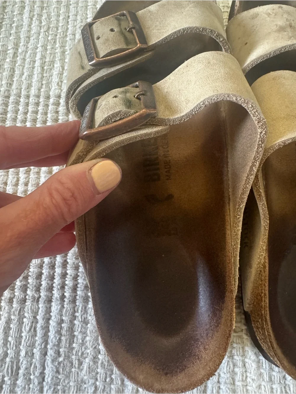 Birkenstock Arizona Suede Leather - Taupe